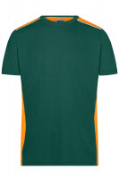 Dark-green/orange (ca. Pantone 343C
1575C)